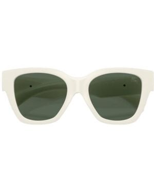 Burberry Geometric Frame Sunglasses - Green
