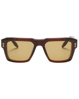 Akoni Geometric Sunglasses - Metallic