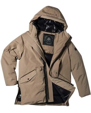Moose Knuckles West-Ed 3Q Down Jacket - Brown