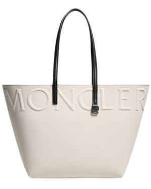 Moncler Very Mini Tote Bag - White