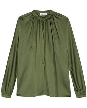 Lanvin Flared Blouse - Green