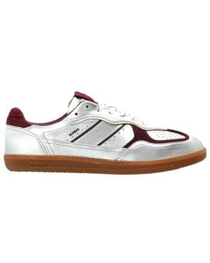 Alohas Low-Top Lace-Up Casual Trainers - White