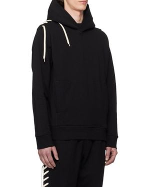 【CRAIG GREEN】コットン STRIPE HOODED JUMPER KNIT HOODIE | OLIVE MULTI STRIPE – Parlour X