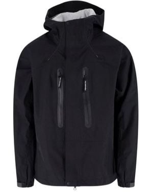 and wander Hooded Zip Performance Jacket - Blue