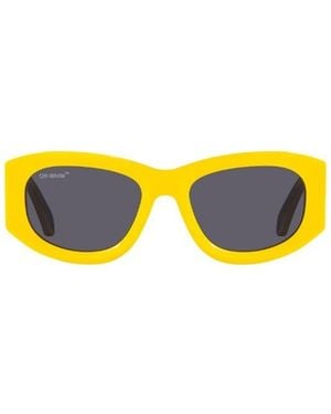 Off-White c/o Virgil Abloh Logo Sunglasses - Yellow