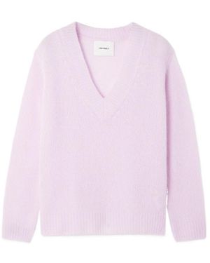 Lisa Yang V-Neck Jumper - Pink