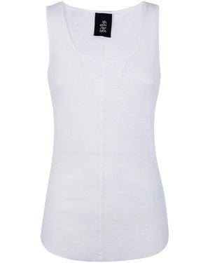 Thom Krom Sleeveless Vest - White