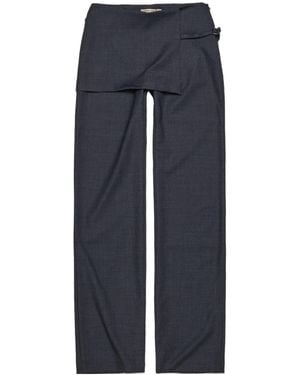 Paloma Wool Archive Overlay Tailored Trousers - Blue