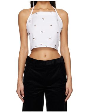 Rier Floral Pattern Camisole - Black