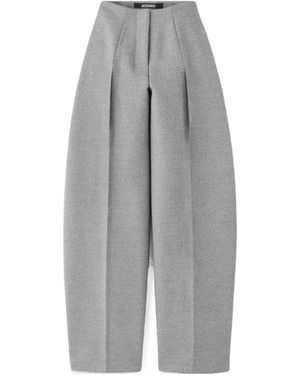 Jacquemus The Curvo Trousers - Grey
