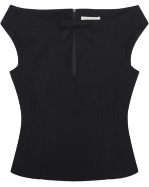 ShuShu/Tong Sleeveless Top - Black
