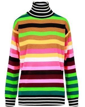 Semicouture Long-Sleeved Jumper - Green