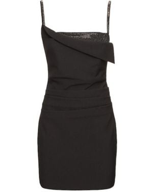 Roland Mouret Mini Dress - Black