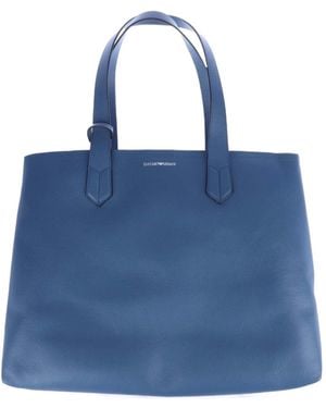 Emporio Armani Shopping Bag - Blue