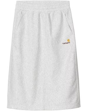Carhartt W' American Script Sweat Skirt - White