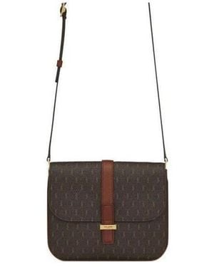 Saint Laurent Le Monogramme Crossbody Bag - White