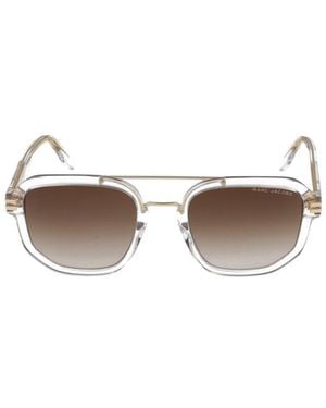 Marc Jacobs Eyewear Pilot Frame Sunglasses - White
