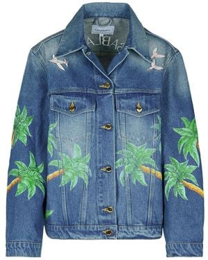 CASABLANCA Denim Jacket - Blue