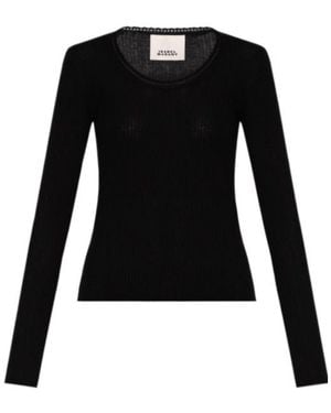 Isabel Marant Long Sleeve Sweater - Black