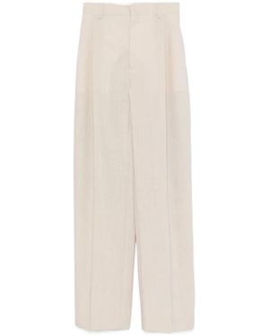 Wardrobe NYC Pleated Trousers - White