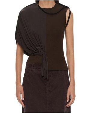 Christopher Esber Outline Collision Top - Black
