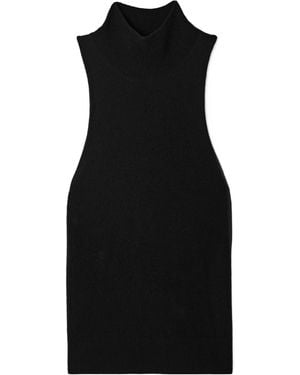 Nili Lotan Roll-Neck Sleeveless Top - Black