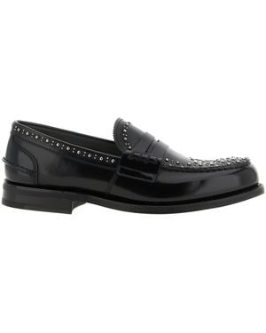 Church's Bookbinder Leather Loafers - Black