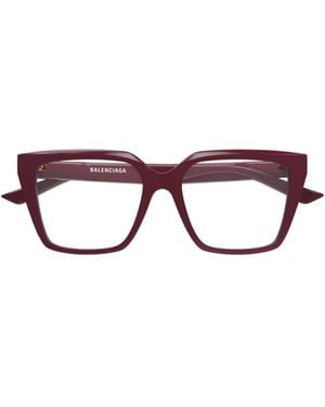 Balenciaga Eyewear Square Frame Glasses - White