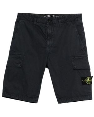 Stone Island Belt Loop Shorts - Grey