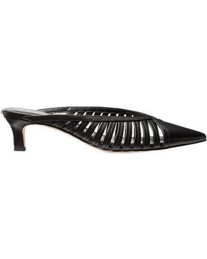 MICHAEL Michael Kors Adriana Caged Mules - Black