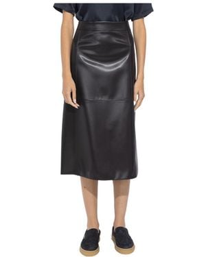 Max Mara Zippered Skirt - Black