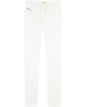DIESEL 2030 D-Krooley Tapered-Leg Jeans - White