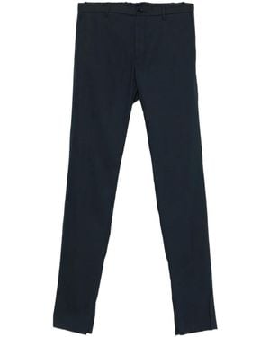Incotex Elasticated-Waist Pants - Blue