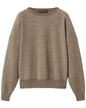 Loro Piana Rassa Crew-Neck Jumper - Natural