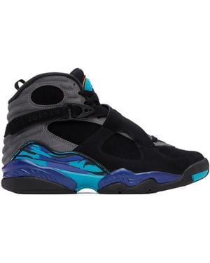 Nike Jordan 8 Retro High-Top Sneakers - Blue