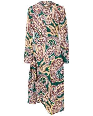 Etro Asymmetrical Dress - White