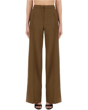 Pt Pantaloni Pt Torino Wide Leg Pants - Natural