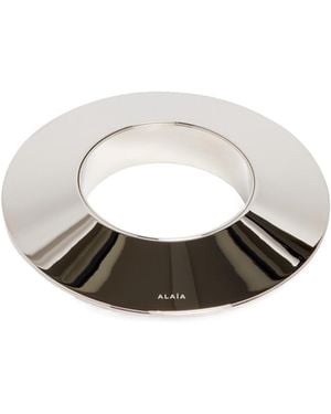 Alaïa Alaïa Large Blade Bracelet - White