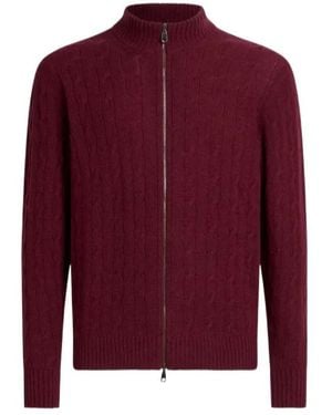 Etro Plain-Coloured Cashmere Cardigan