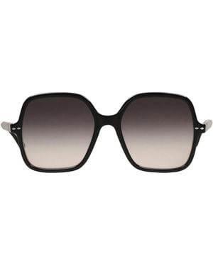 Isabel Marant Solid Color Sunglasses - Black