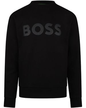 BOSS Crew-Neck Sweatshirt - Black