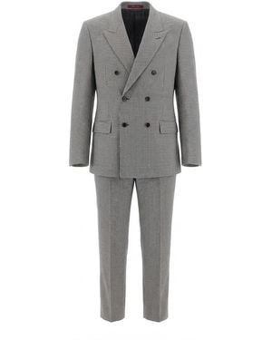 Gucci Double-Breasted Suit - Grey