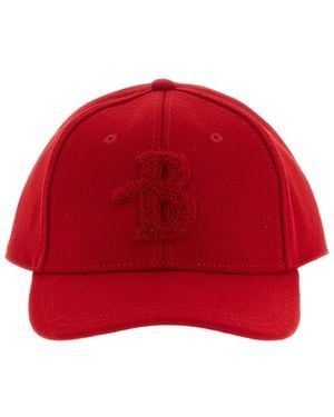 Ballantyne Monogram Patch Cap - Red
