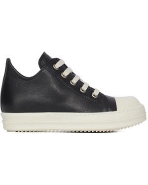 Rick Owens Low-Top Sneakers - Black