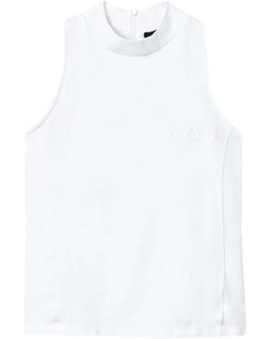 Twinset Sleeveless Top - White