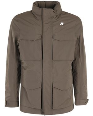 K-Way Short Windbreaker - Brown