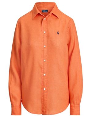 Polo Ralph Lauren Shirt With Logo - Orange