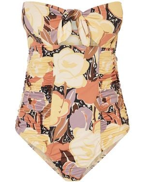 Anna Sui Desert Bloom Swimsuit - Natural