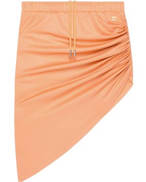 Courreges Twisted Skirt - Orange