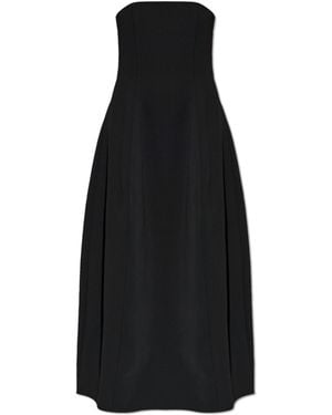 TOTEME Off-The-Shoulder Dress - Black